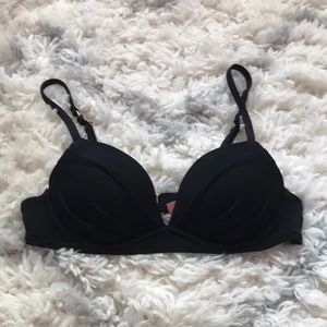 Black Victoria’s Secret bikini top